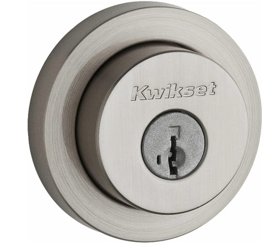 Milan Double Cylinder Deadbolt — Brushed Nickel