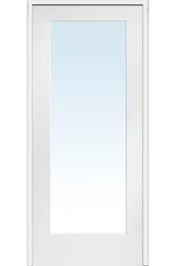 Exterior Door — Matched to siding