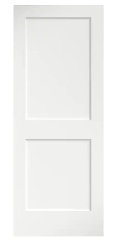 Two-Panel Door — Paint grade