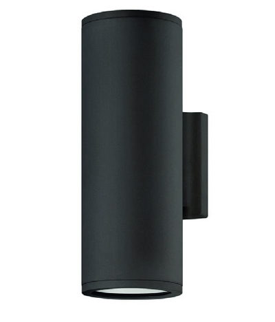 Silo Up & Down Light — Matte Black