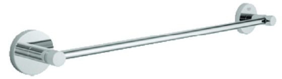 Essentials Towel Bar — Chrome