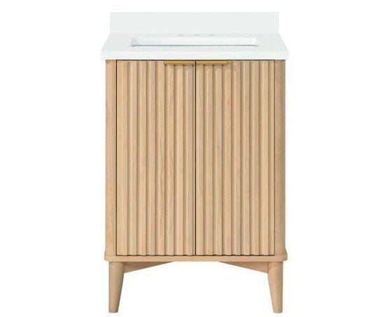 Ronson Single Vanity — Rustic Ash