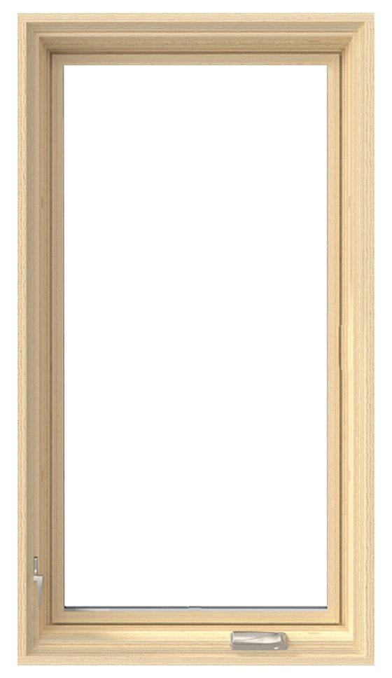 Lifestyle Series Wood Casement Window — Golden Oak